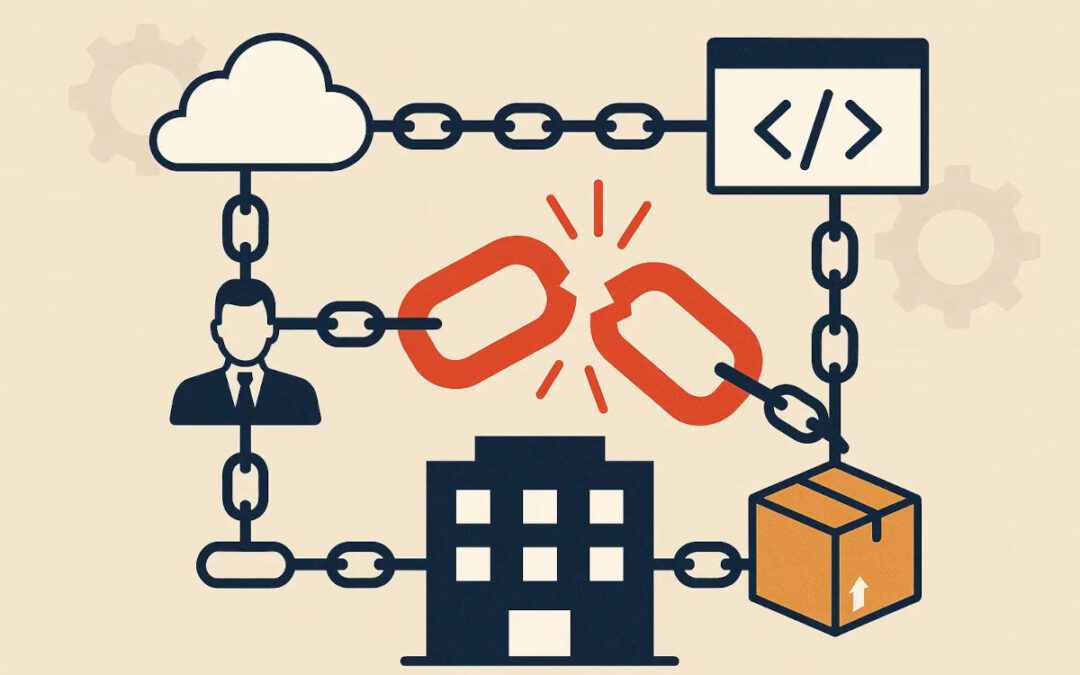 Chaîne d’approvisionnement numérique : un risque caché qui peut paralyser ta PME